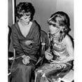 thumbnail image 1 of 1965 Former Winner Julie Andrews Congratulates Best Actress Julie Christie [Darling] Backstage History, 1 of 1
