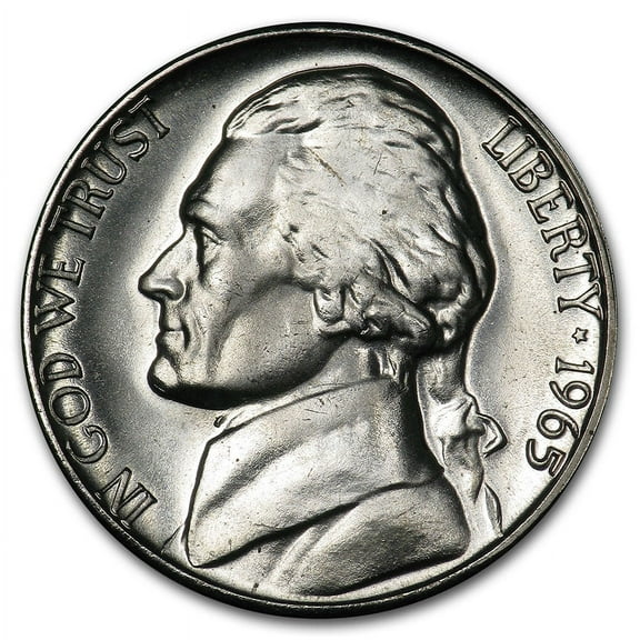 1965 Jefferson Nickel SMS