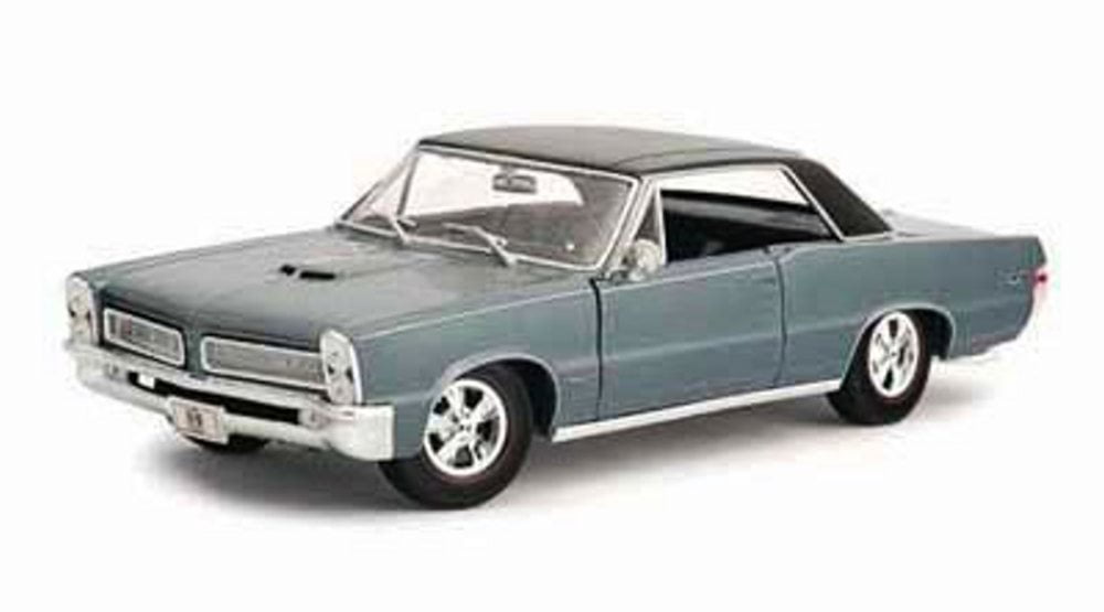 1965 Pontiac GTO HURST, Blue - Maisto 31885 - 1/18 Scale Diecast