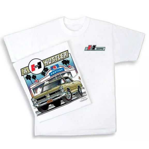 1965 Pontiac GTO Hurst Hustler T-Shirt (Licensed) Hot Rods Plus