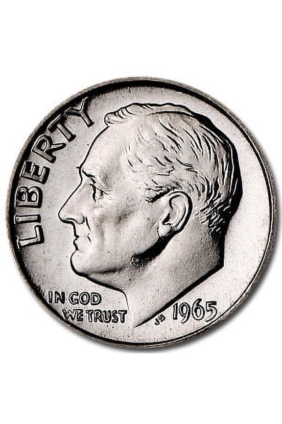 1965 Roosevelt Dime BU (SMS)