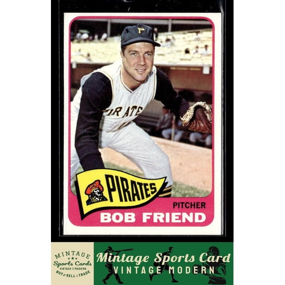 1965 Topps Bob Friend #392