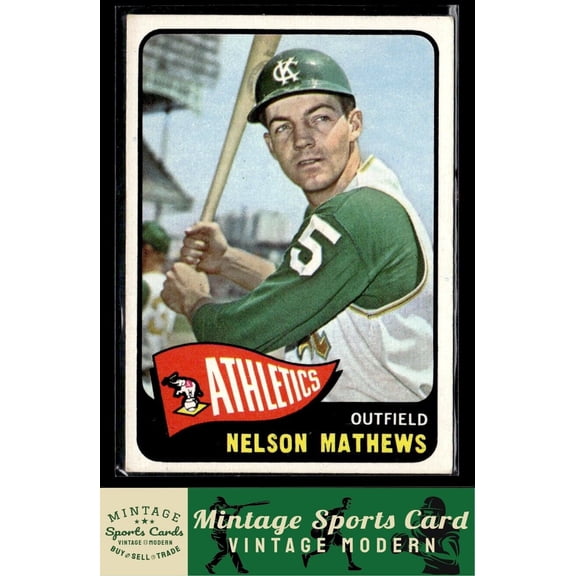 1965 Topps Nelson Mathews #87