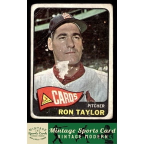 1965 Topps Ron Taylor #568 St. Louis Cardinals Baseball Card