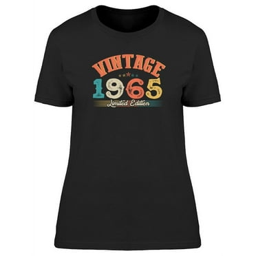 1965 Vintage Graphic T-Shirt Women -Image by Shutterstock, Female 3X-Large