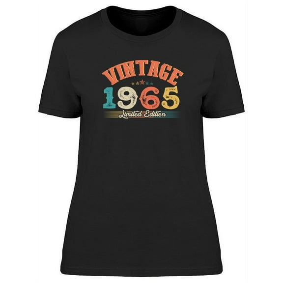 1965 Vintage Graphic T-Shirt Women -Image by Shutterstock, Female Small