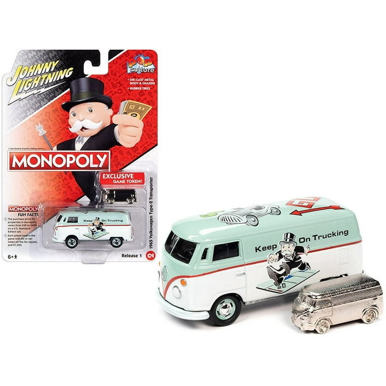 1965 Volkswagen Type 2 Transporter Light Green and White
