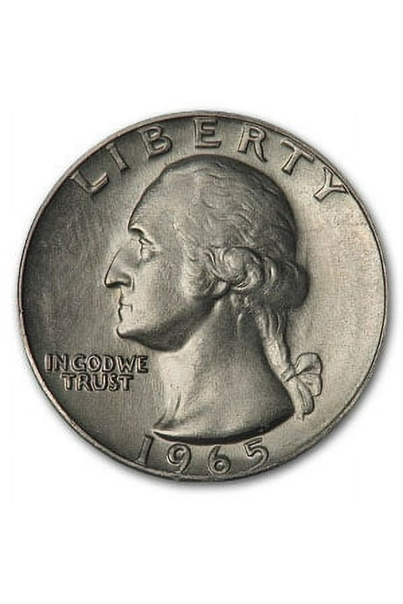 1965 Washington Quarter BU