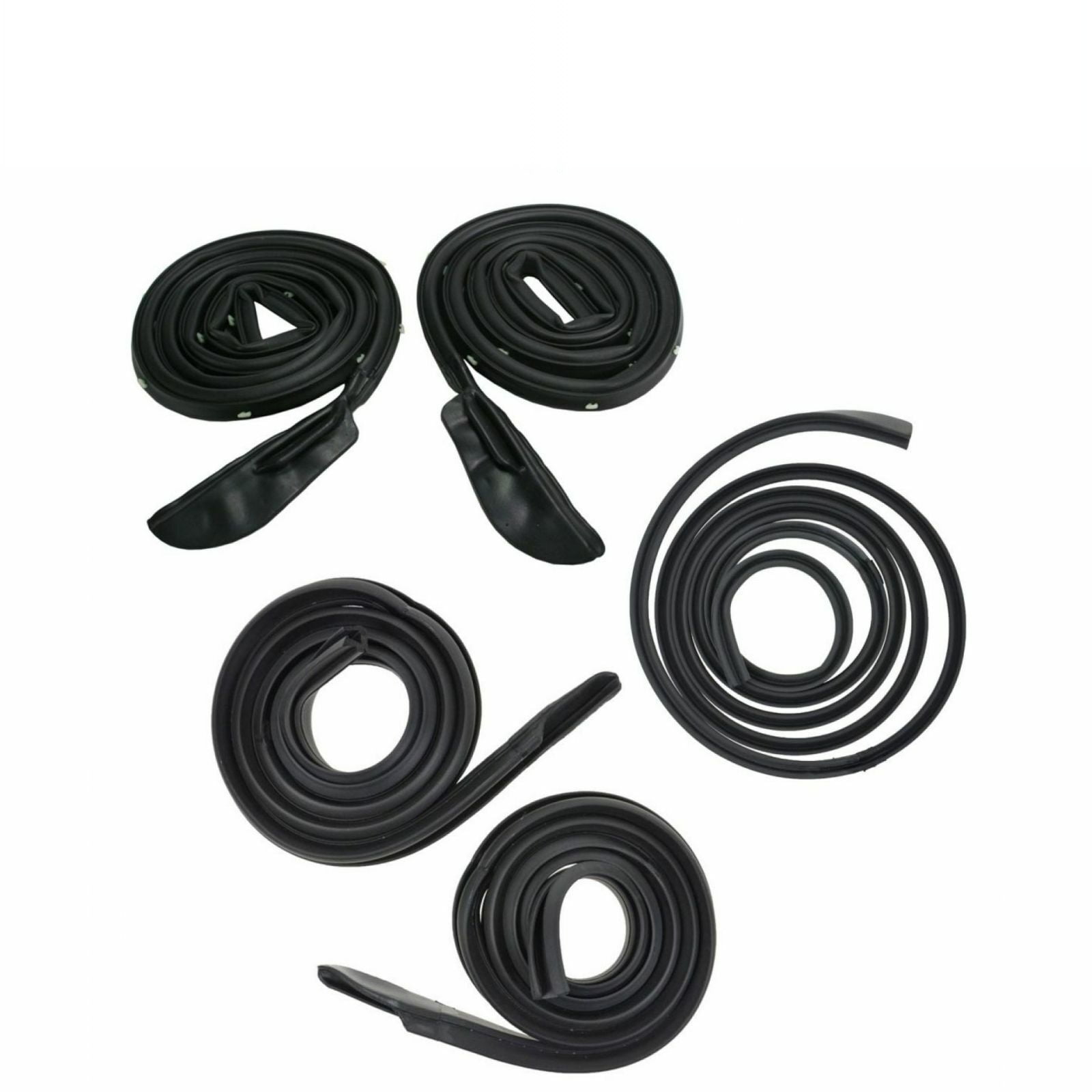 Weatherstrip Rubber Seal Door Roofrail Trunk Kit Set for 65-66 Deville
