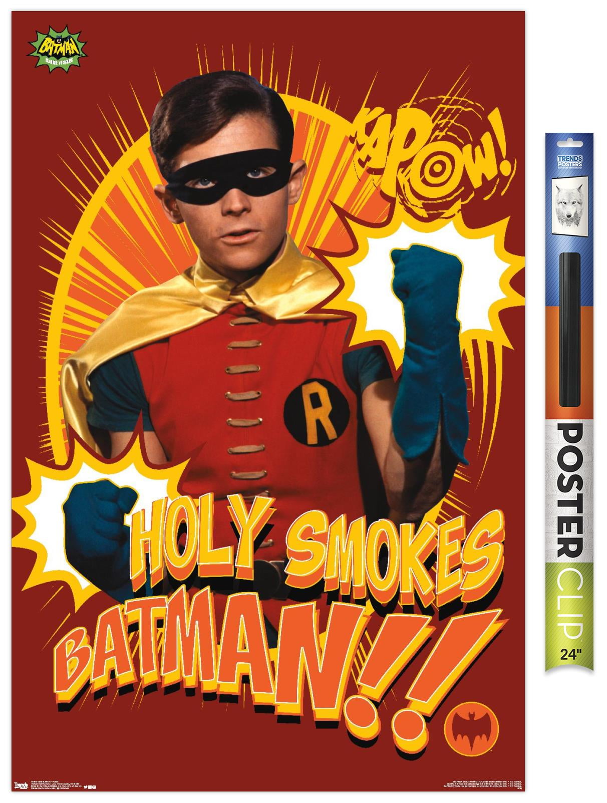 1966 Batman - Robin Poster and Poster Clip Bundle 