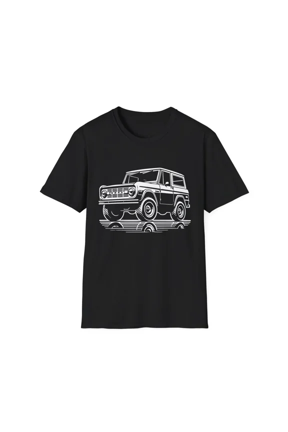 1966 Bronco T-Shirt – Classic 4x4 Off-Road Vintage SUV Graphic for Truck Fans