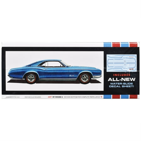 1966 Buick Riviera GS (Skill 2) 1/25 Plastic Model Kit by AMT