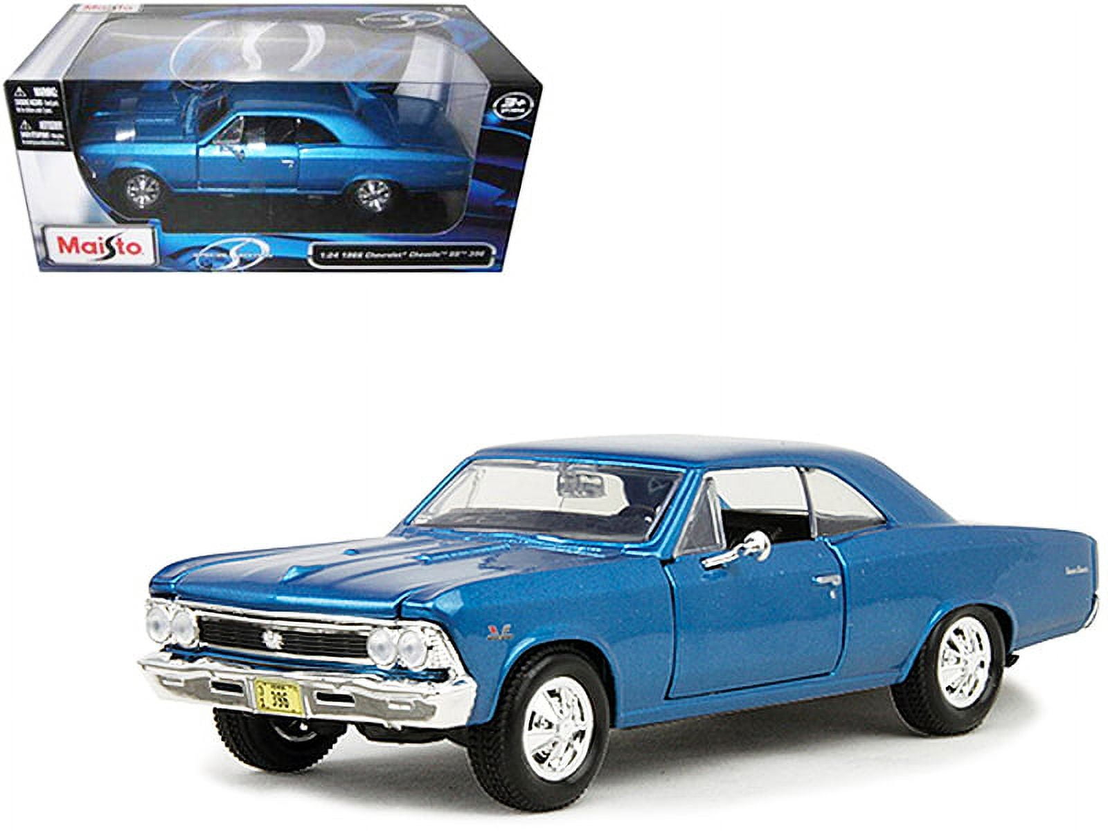 Maisto 1966 Chevrolet Chevelle SS 396 Blue 1/24 Diecast