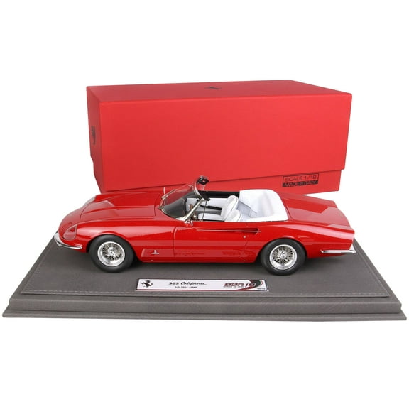 BBR 1/18 Ferrari 365 California 1966 Rosso Corsa BBR1814D
