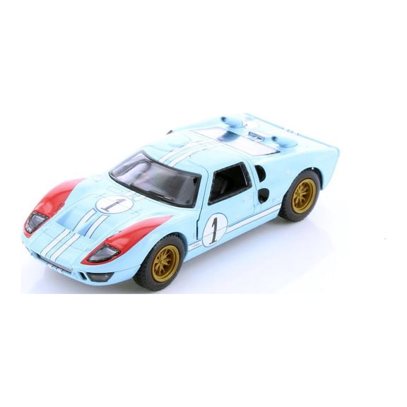 1966 Ford GT40 MKII Heritage Edition, #1 - Kinsmart 5427DF - 1/32 scale Diecast Model Toy Car
