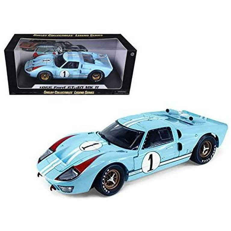1966 Ford GT40 Mark II #1 Le Mans Miles/Hulme 1/18 Gulf Blue