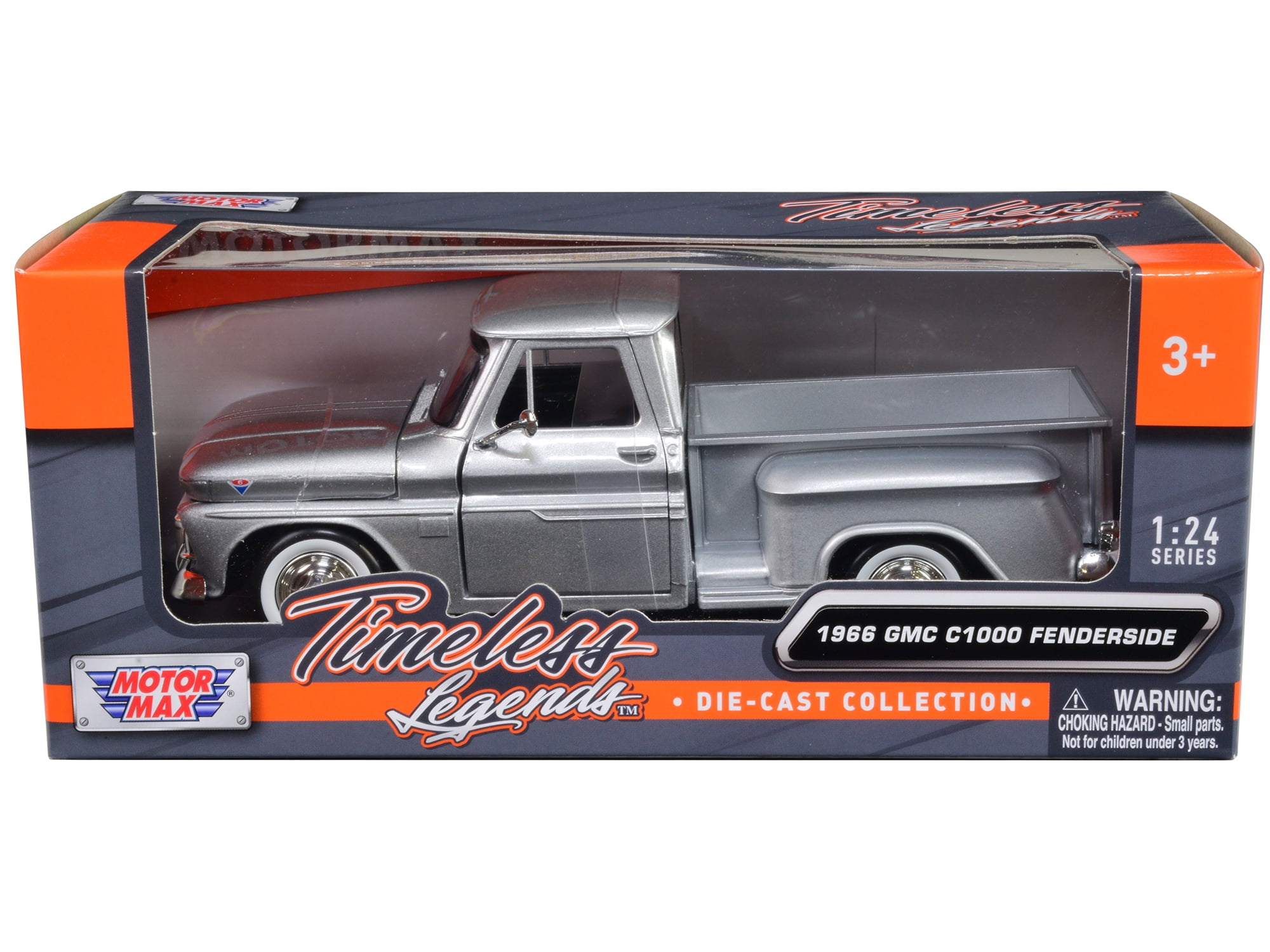Motormax 79379s 1966 GMC C1000 Fenderside Pickup Truck