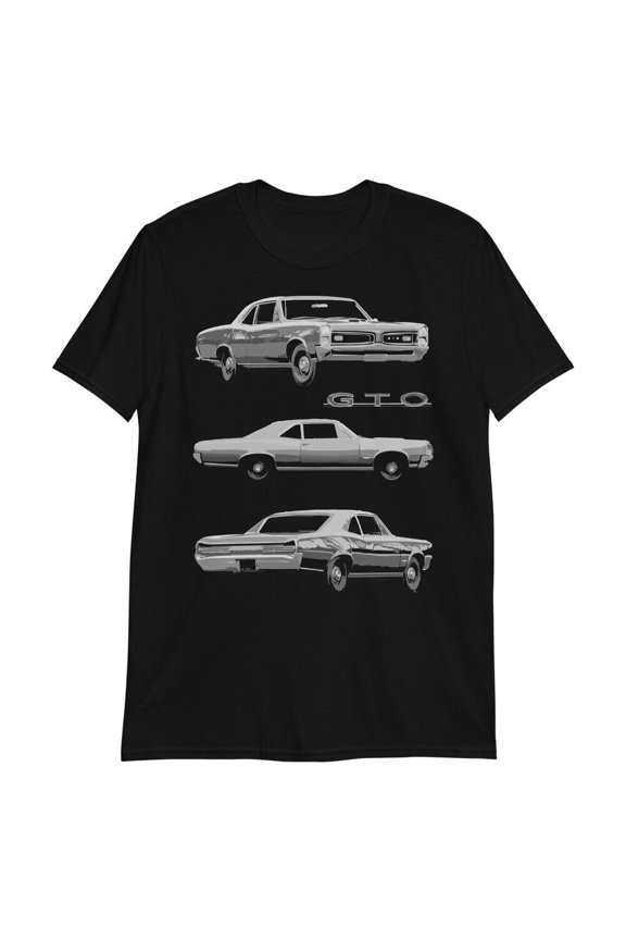 1966 GTO 389 Tri Power Classic Car Owner Gift Short-Sleeve Unisex T-Shirt