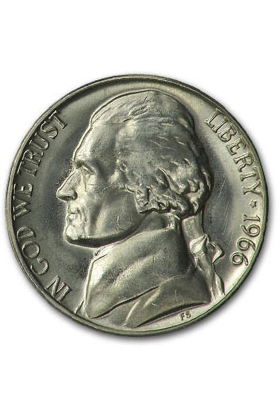 1966 Jefferson Nickel SMS