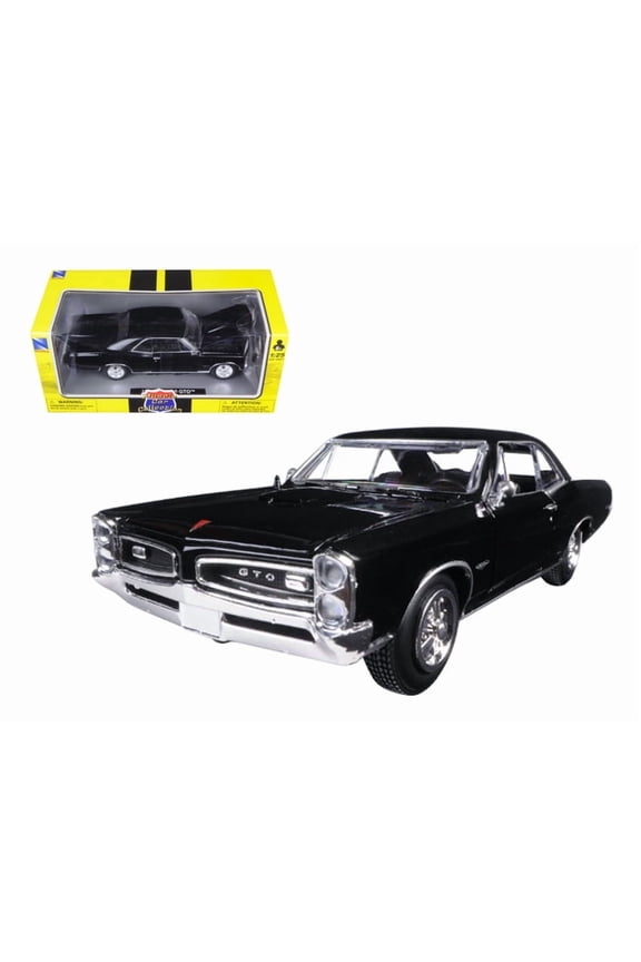 NewRay 1966 Pontiac GTO Diecast Model Car, 1/25, Black