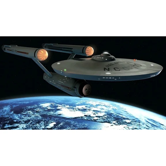 1966 Star Trek Movie Poster William Shatner Leonard Nimoy Kirk Spock UNFRAMED PAPER POSTER