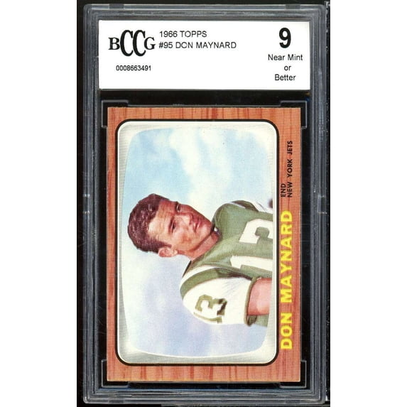 1966 Topps #95 Don Maynard Card