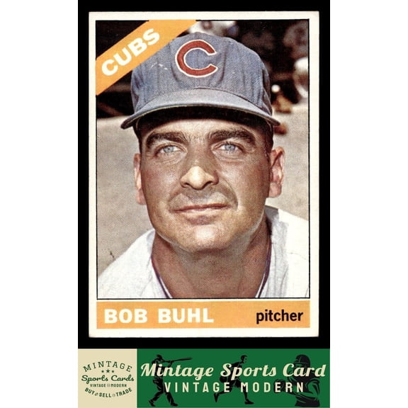 1966 Topps Bob Buhl #185
