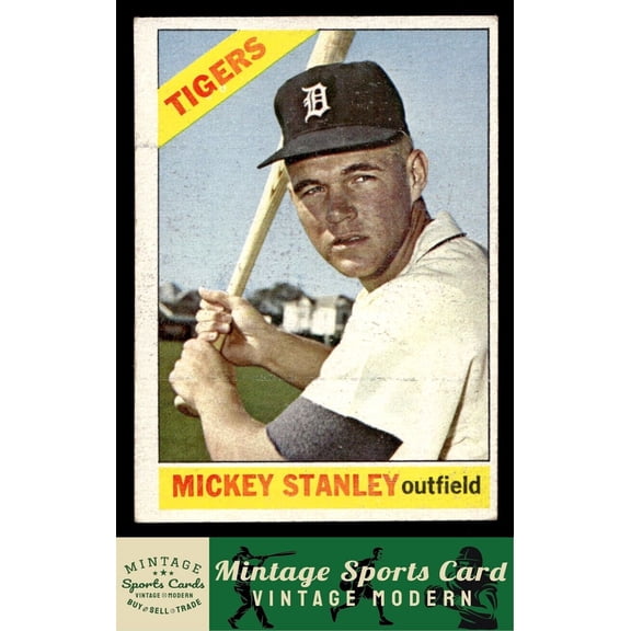 1966 Topps Mickey Stanley #198 RC