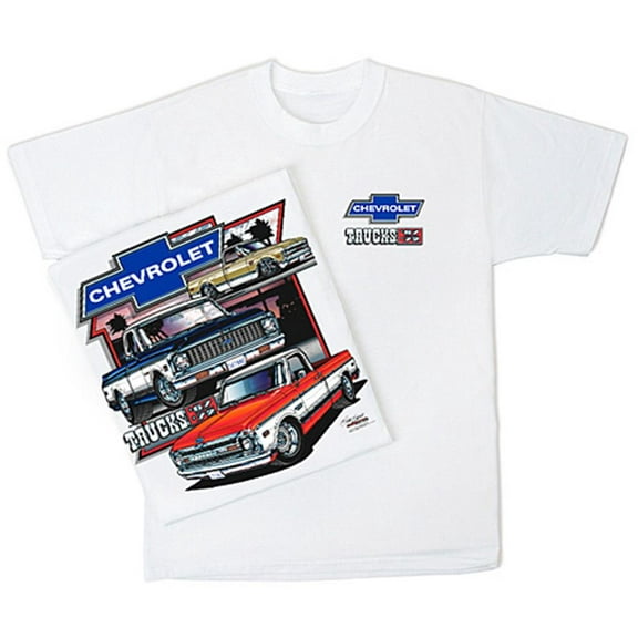 1967-1972 Chevrolet Trucks T-Shirt White HRP2067