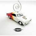 thumbnail image 1 of 1967 '67 Chevy Chevelle White Red Car Rare Christmas Ornament Diecast, 1 of 5
