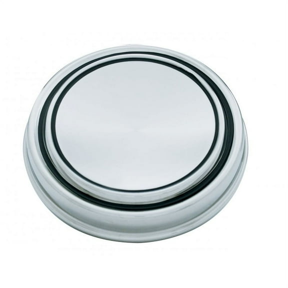 1967-68 "GT" Stainless Hub Cap - Plain