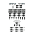 thumbnail interactive-video image 1 of 1967-1972 Chevy GMC Truck Front Sheet Metal Bolt Kit (158 Pieces) - MCH 8130K9 1 of 2