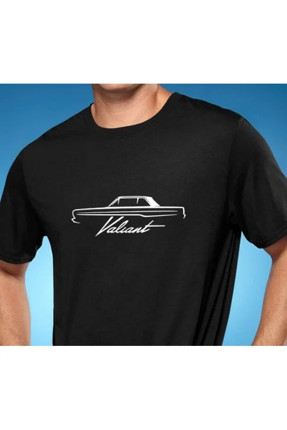 1967-73 Plymouth Valiant Classic Car Tshirt NEW FREE SHIPPING