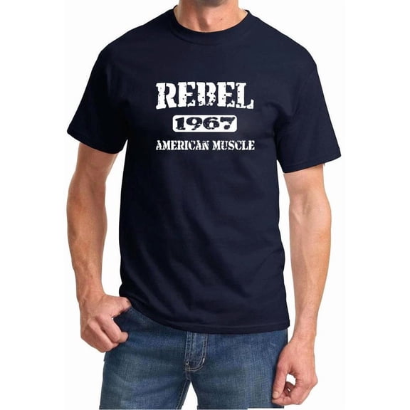 1967 AMC Rebel American Muscle Car Classic Design Tshirt NEW FREE SHIP