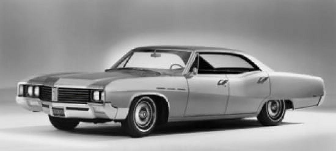 1967 Buick LeSabre Canvas Art -  (18 x 24)