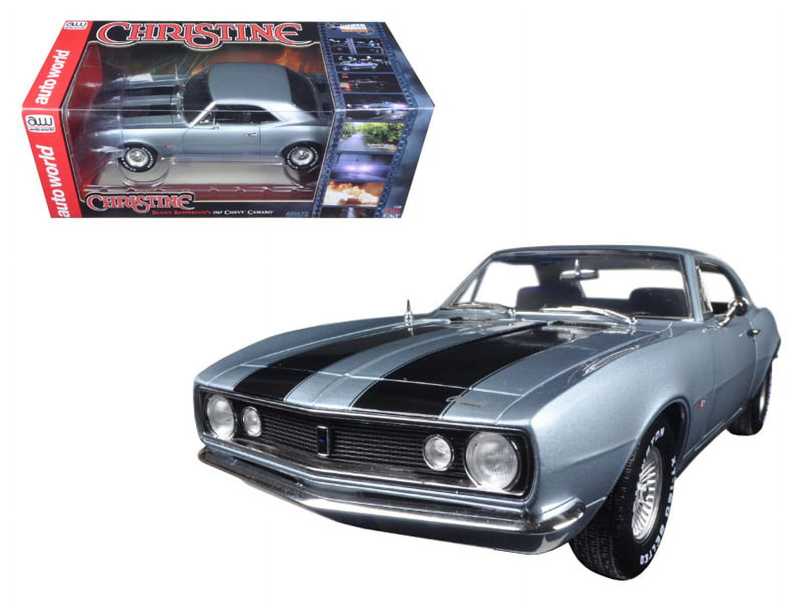 1967 CAMARO LIMITED EDITION 1/18ミニカー 1967 Chevrolet Camaro Silver/Blue 