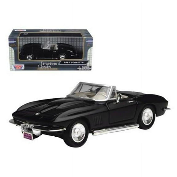 1967 Chevrolet Corvette Convertible Model Car, Black