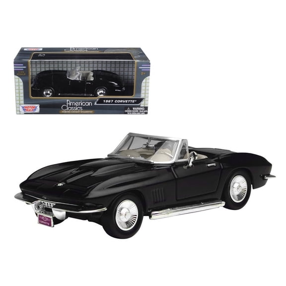 1967 Chevrolet Corvette Convertible Red 1 24 Diecast Model Car by Motormax