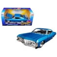 thumbnail image 1 of 1967 Chevrolet Impala Blue \Lowrider Series\" Street Low 1/24 Diecast Model Car by Jada", 1 of 2