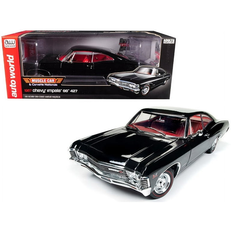 1967 Impala 1/18 limited edition ミニカー 1967 Chevrolet Impala SS 427 MCACN Tuxedo Black Limited