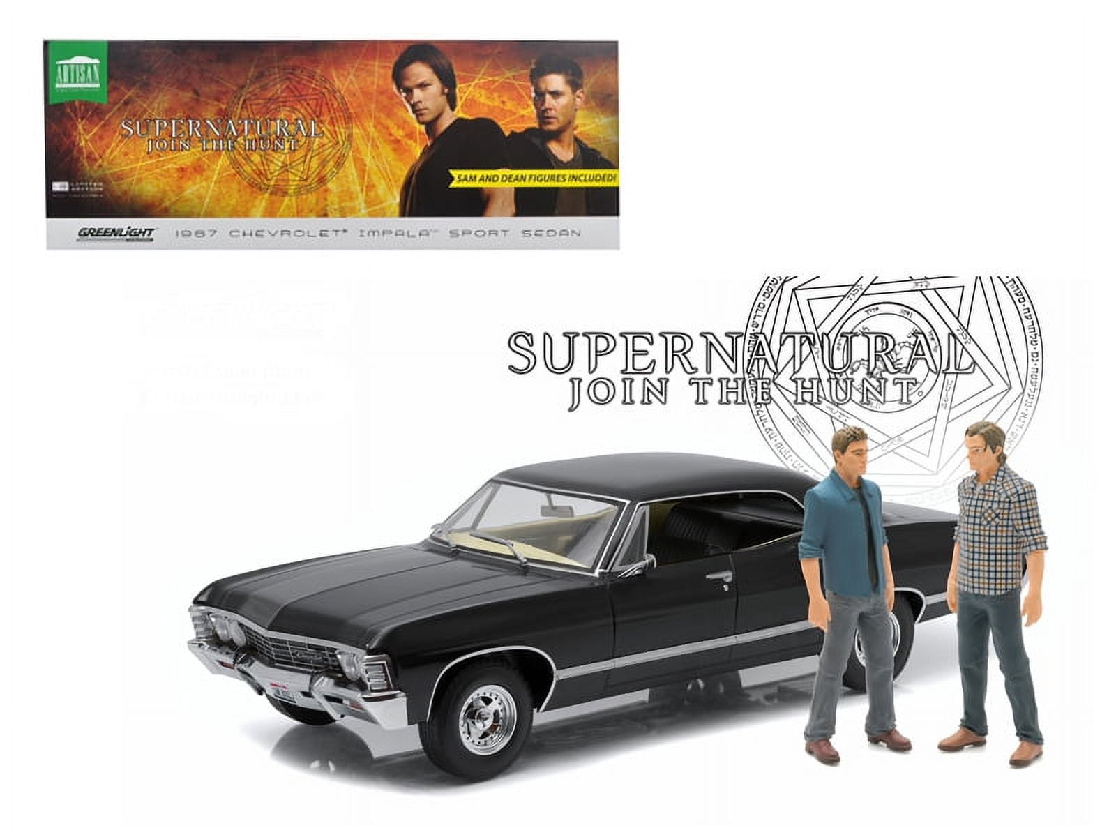 特撮 1/18 Supernatural (TV Series 2005-) 1967 Chevrolet Impala Sport Sedan with Sam and Dean Figures 2zzhgl6 1967 Chevrolet Impala Sport Sedan with Sam and Dean Figures