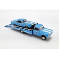 thumbnail image 1 of 1967 Chevy C-30 Ramp Truck w/ 1970 Chevy Camaro #5 Greenlight 51345 - 1/64 scale Diecast Car, 1 of 9