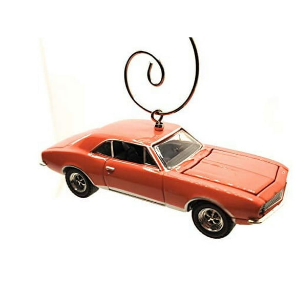 1967 Chevy Camaro Christmas Ornament 1:64 Orange