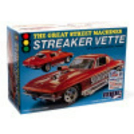 1967 Chevy Corvette Stingray Streaker Vette 1:25 Scale Model Kit- 105+ Parts