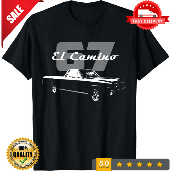 1967 Chevy El Camino Classic Car Short-Sleeve Unisex T-Shirt, LIMITED EDITION-TH69773