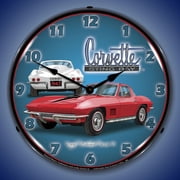 1967 Corvette Stingray Lighted Clock