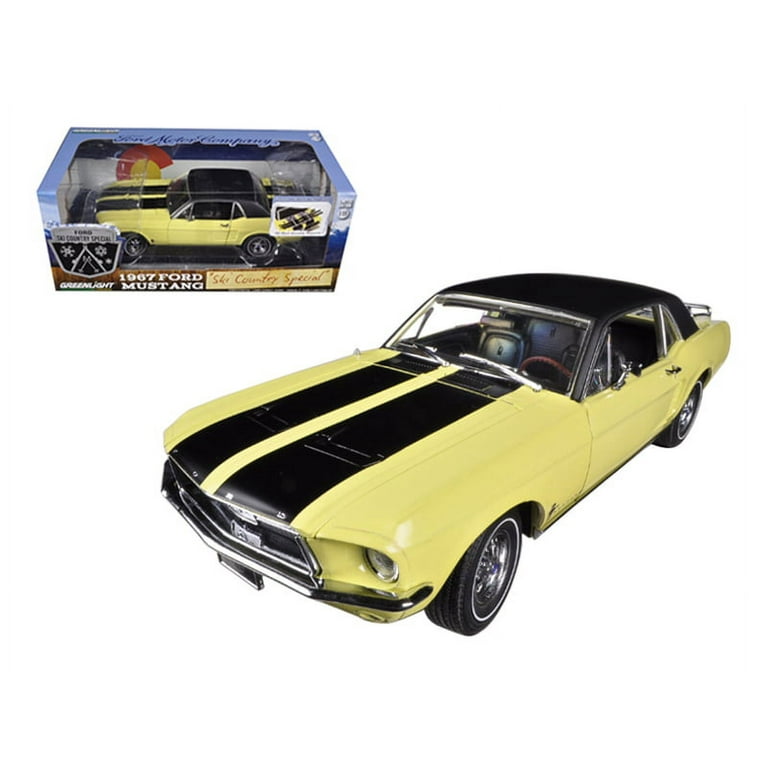 口コミ サイト 商品 Breckenridge Coupe Mustang Ford 1967 Yellow Black with ミニカー