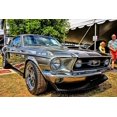 thumbnail image 1 of 1967 Ford Mustang GTA Custom Fasback- CANVAS OR FINE PRINT WALL ART, 1 of 1