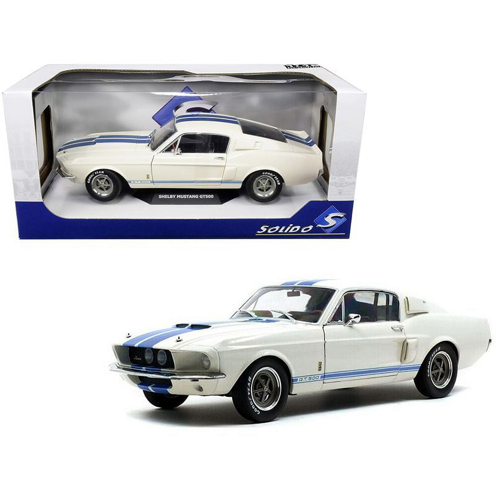 訳あり商品 1967 Ford Stripes Blue Light with White GT500 Shelby Mustang 乗用車
