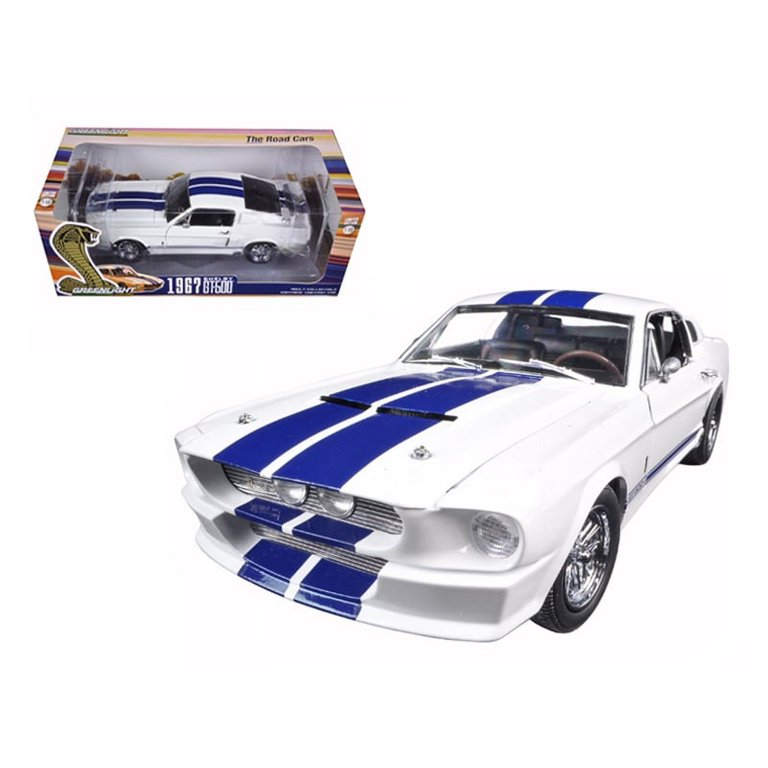 1967 Shelby Mustang GT500 1/18スケールモデル Amazon.com: Solido - 1:18 1967 Shelby GT500 - Grey & Black